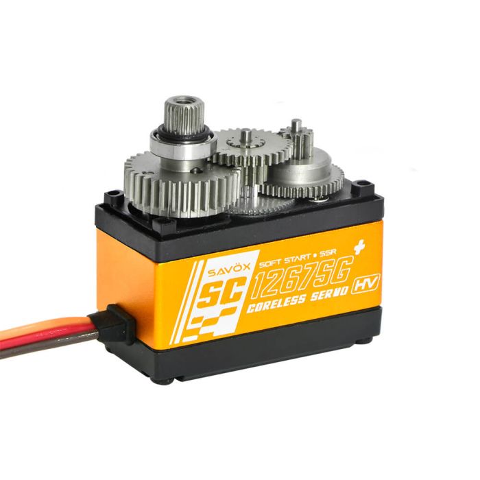 Savox 'High Voltage' Standard Size Digital Servo 21kg@7.4v Plus