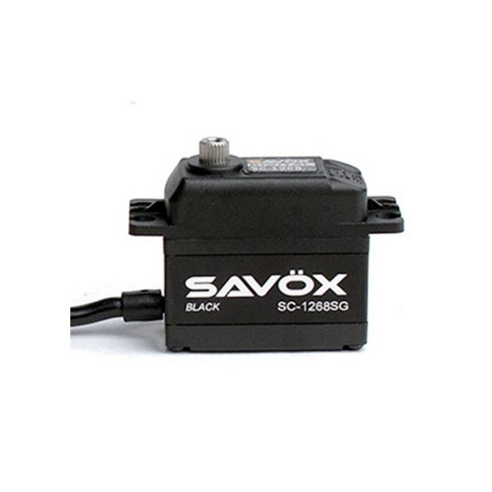SAVOX SC1268SGB HV BLACK EDITION STANDARD DIGITAL SERVO 26KG@7.4V (LIPO)