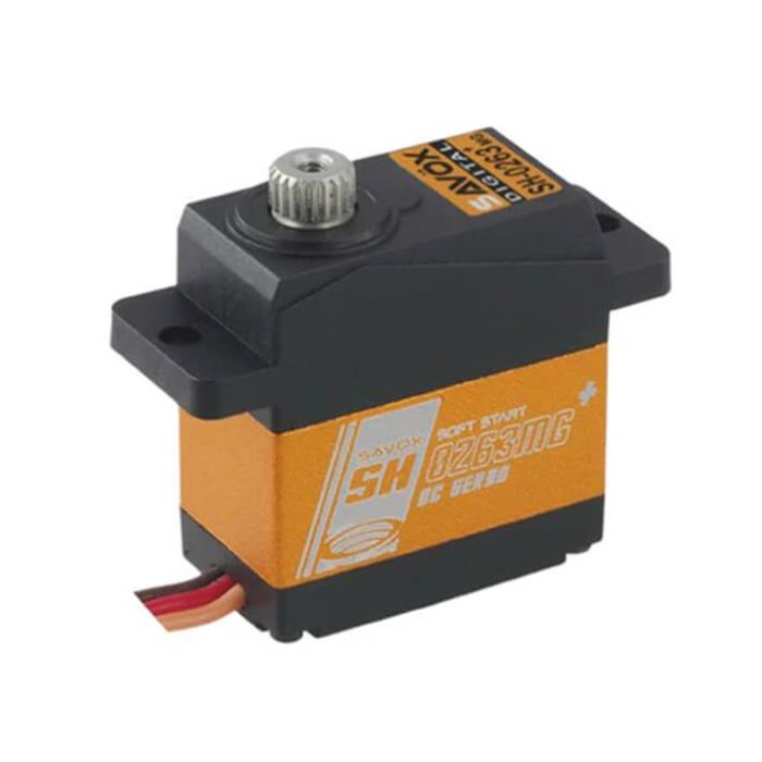 Savox Micro Digital Servo Plus 0.09sec 2.2kg@6v Heli/Parkfly