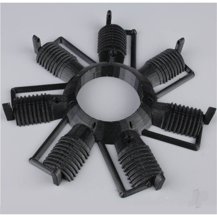 ScaleBitz 1:4 Scale WWI 7-Cylinder Engine (190mm 7 1/2in) 