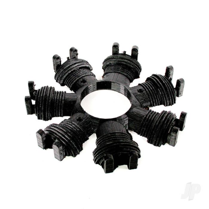 ScaleBitz 1:6 Scale 7-Cylinder Radial Engine 