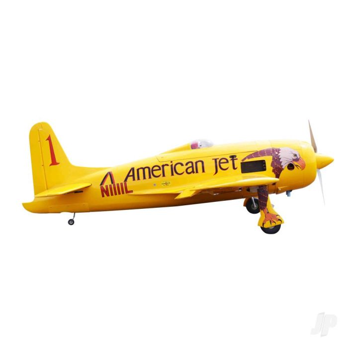Seagull Grumman F8F-2 Bearcat (33-45cc) 1.83m / 71in RC Plane - Yellow