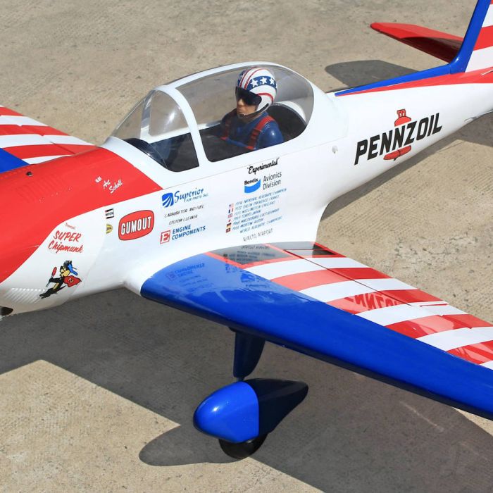 Seagull Super Chipmunk - Art Scholl 1.6m Span (63in) RC Model Plane