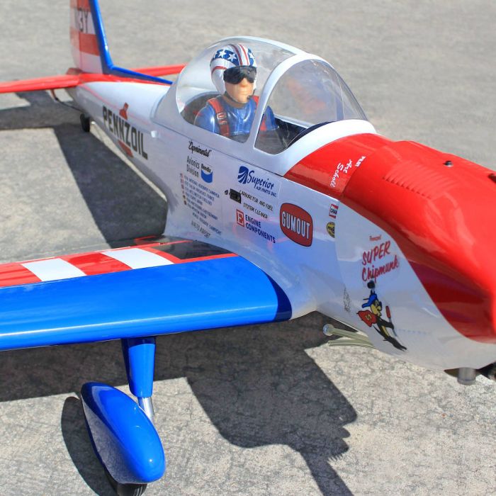 Seagull Super Chipmunk - Art Scholl 1.6m Span (63in) RC Model Plane