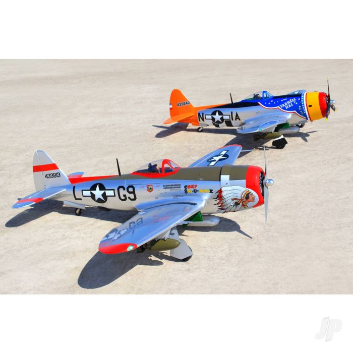 Seagull P-47 Thunderbolt, Tarheel Hal (30-38cc) 1.77m / 70in (71in) w/Retracts