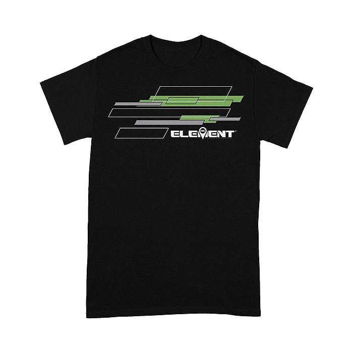 Element RC Rhombus T-Shirt Black - Medium
