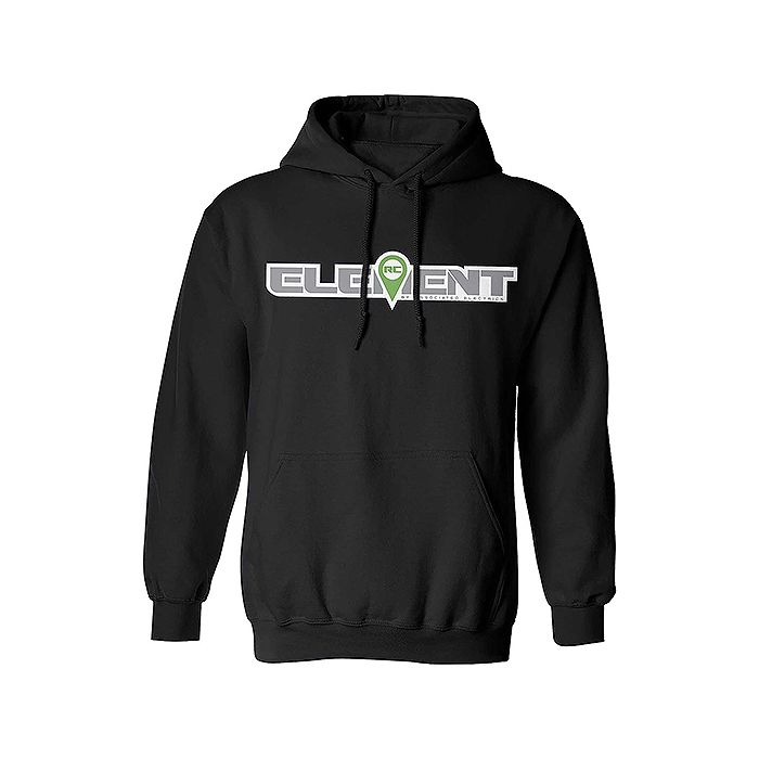 Element RC Logo Hood Pullover Black - Small