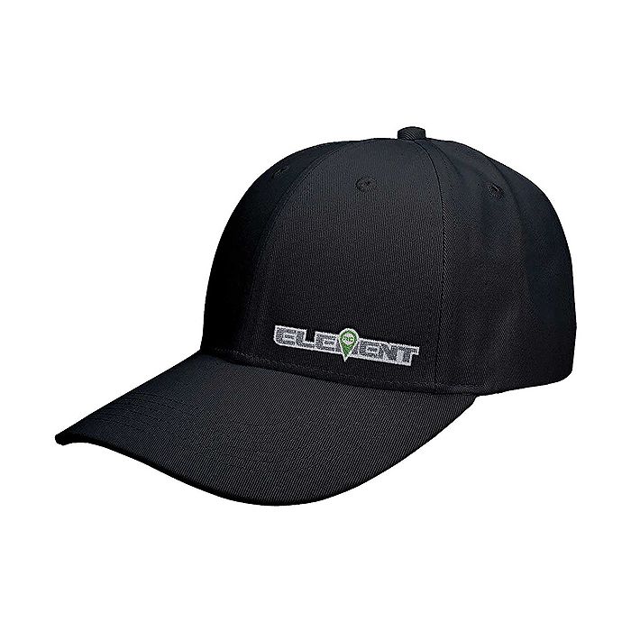 Element RC Hat/Cap Curved Bill Black