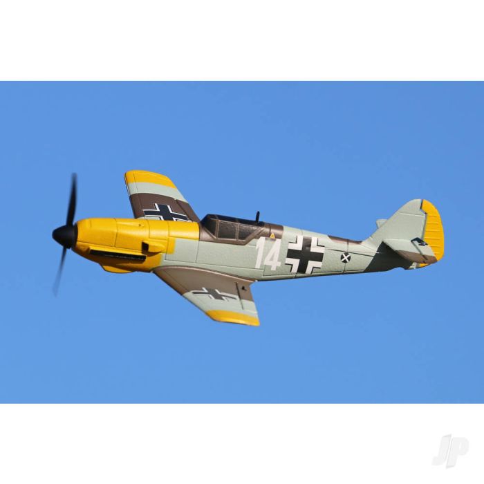 Top RC Hobby Messerschmitt BF-109 RTF Ready-To-Fly RC Plane (450mm) (Mode 1)