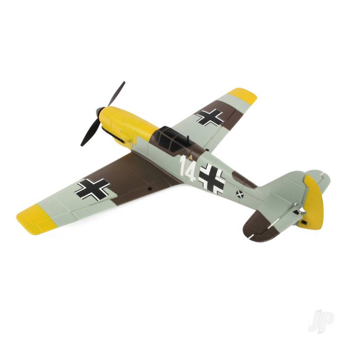 Top RC Hobby Messerschmitt BF-109 RTF Ready-To-Fly RC Plane (450mm) (Mode 1)