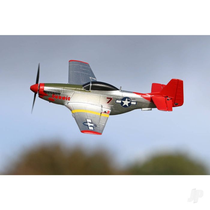 Top RC Hobby P-51D Mustang RTF Ready-To-Fly RC Model Plane (450mm) (Mode 1)