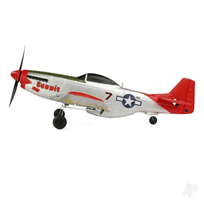 Top RC Hobby P-51D Mustang RTF Ready-To-Fly RC Model Plane (450mm) (Mode 2)