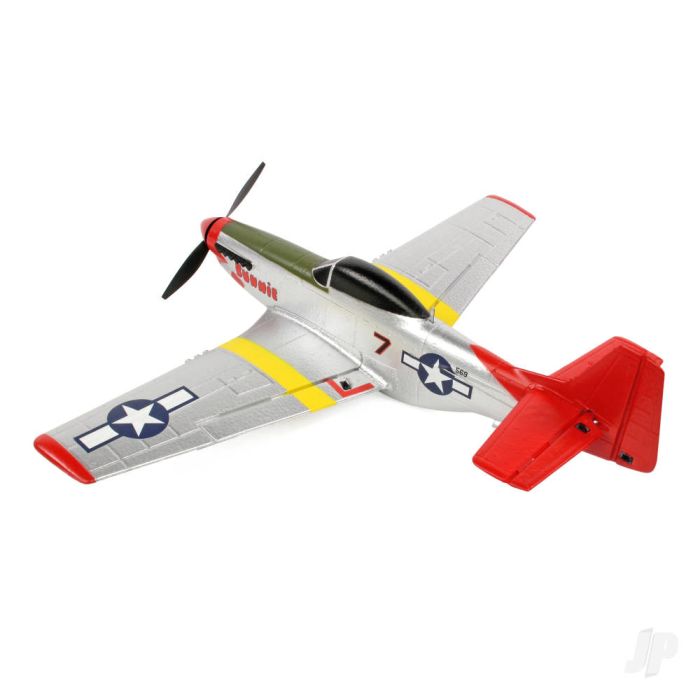 Top RC Hobby P-51D Mustang RTF Ready-To-Fly RC Model Plane (450mm) (Mode 2)
