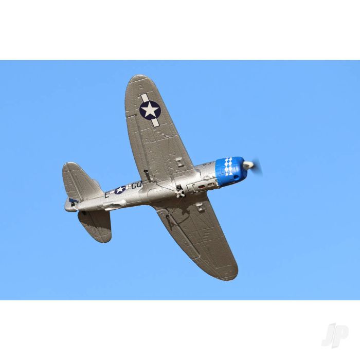 Top RC Hobby P-47 Thunderbolt RTF Ready-To-Fly RC Model Plane (400mm) (Mode 1)