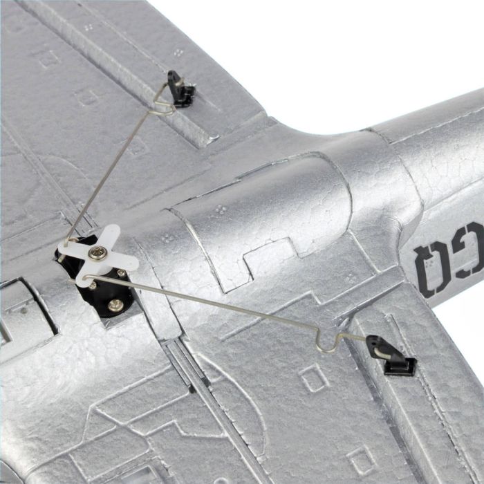 Top RC Hobby P-47 Thunderbolt RTF Ready-To-Fly RC Model Plane (400mm) (Mode 1)