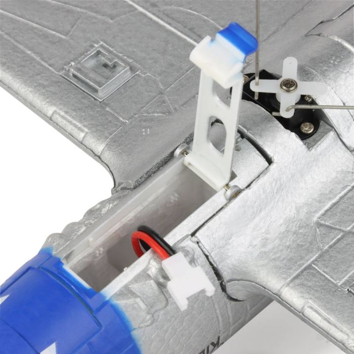 Top RC Hobby P-47 Thunderbolt RTF Ready-To-Fly RC Model Plane (400mm) (Mode 1)