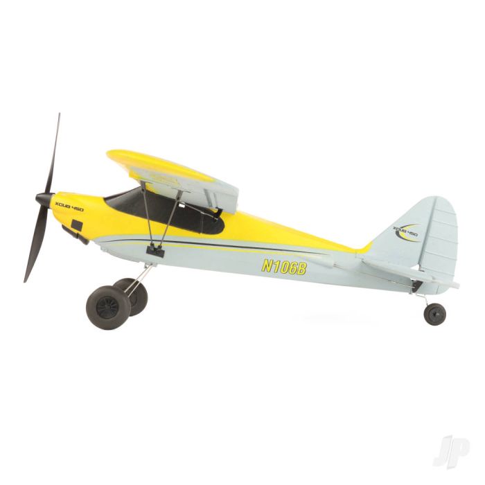 Top RC Hobby Mini X Cub RTF Ready-To-Fly RC Plane (450mm) (Mode 1)