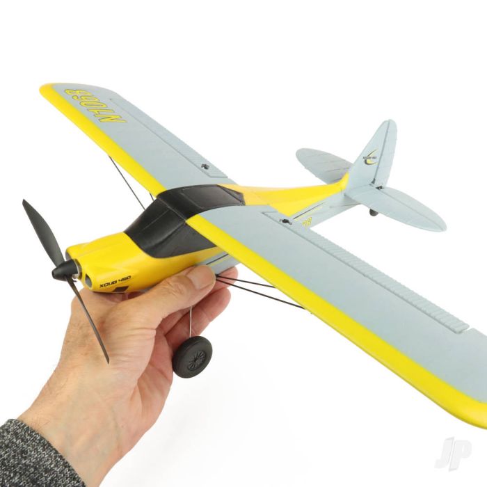 Top RC Hobby Mini X Cub RTF Ready-To-Fly RC Plane (450mm) (Mode 2)