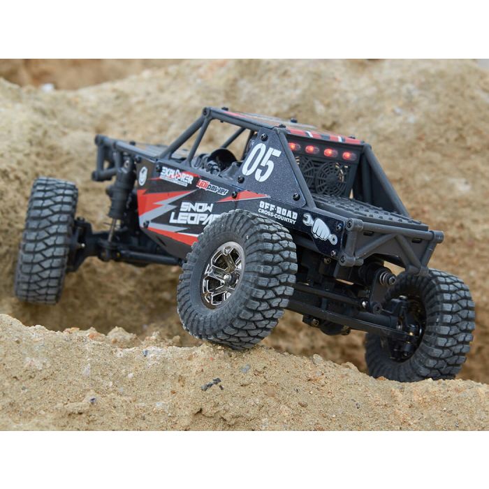 UDI RC 1:24 UCX24 Snow Leopard RTR RC Crawler Truck - Black