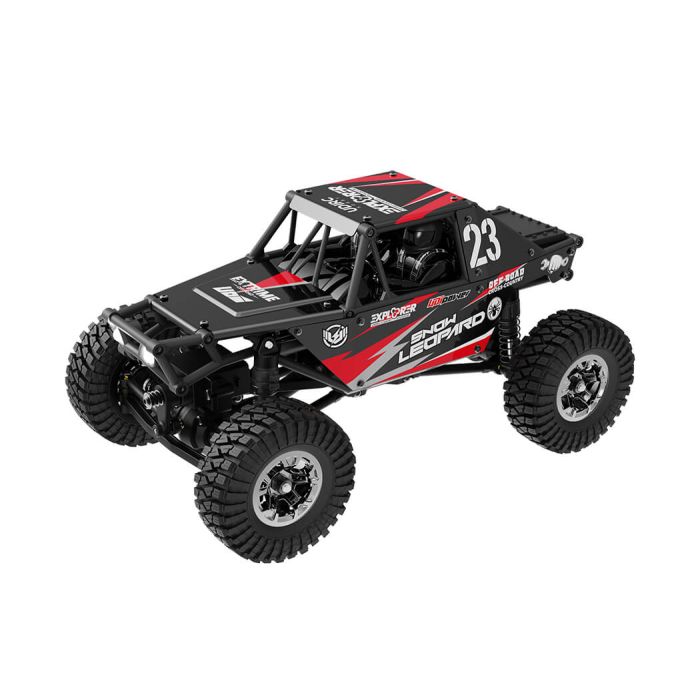 UDI RC 1:24 UCX24 Snow Leopard RTR Brushless RC Crawler Truck w/4WS - Black