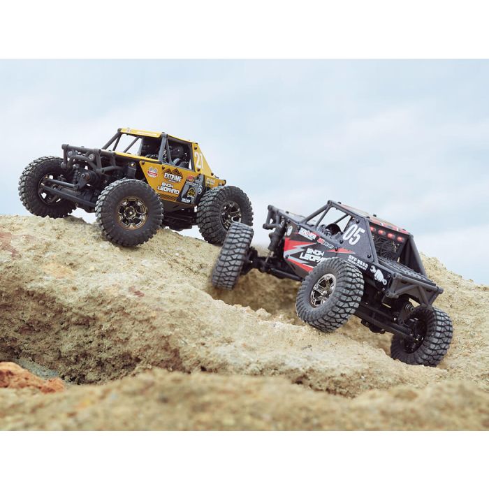 UDI RC 1:24 UCX24 Snow Leopard RTR Brushless RC Crawler Truck w/4WS – Yellow