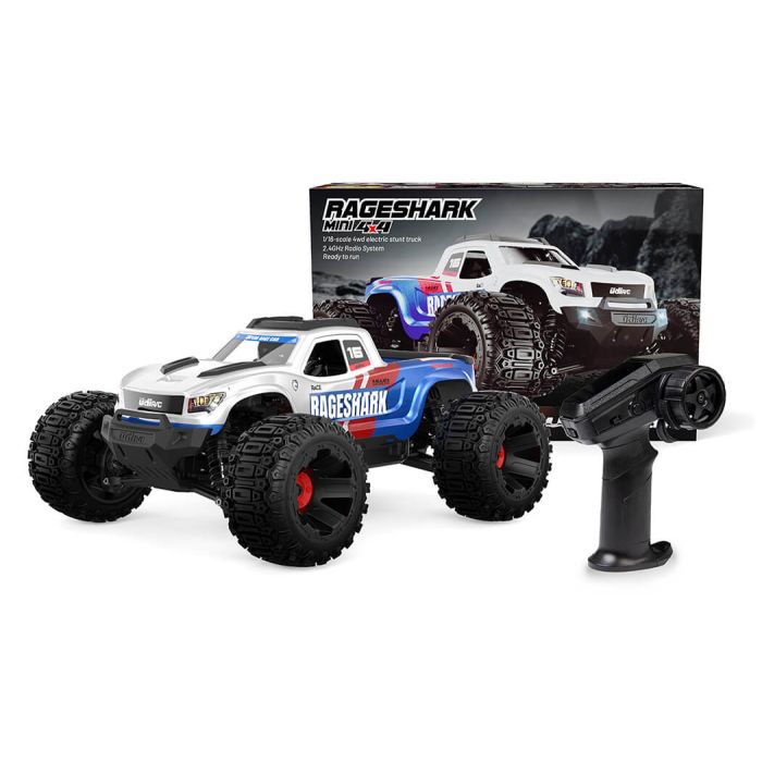 UDI RC Rageshark Monster Truck 1/16 Brushed RTR - Blue