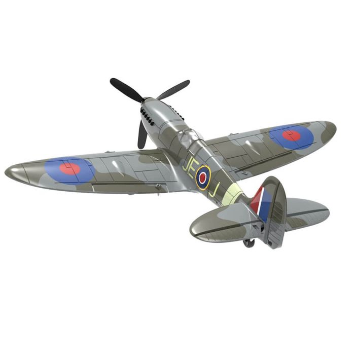 Volantex Spitfire 4ch Blue 400mm Brushed W/Gyro EPP RTF RC Plane