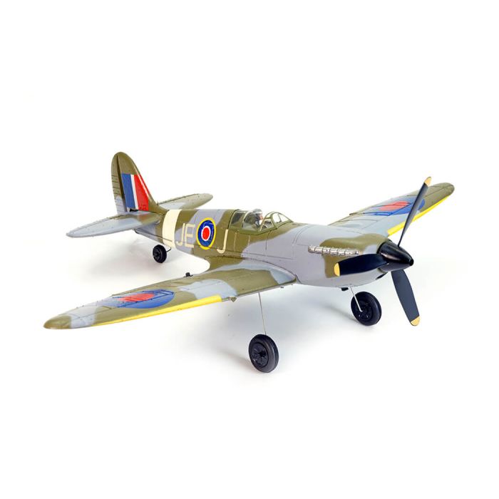 Volantex Spitfire 4ch Blue 400mm Brushed W/Gyro EPP RTF RC Plane