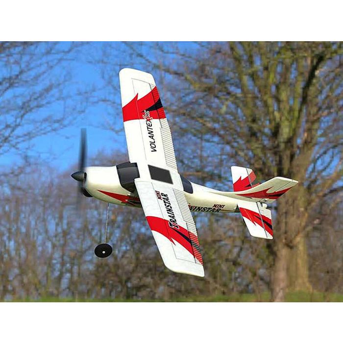 Volantex Trainstar Mini V2 (400mm) RTF RC Trainer Plane w/Gyro - Red