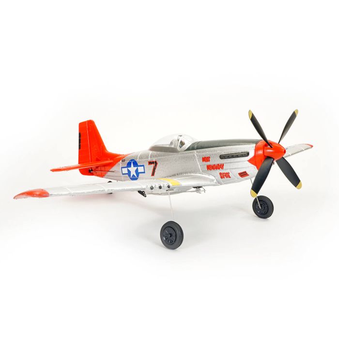 VOLANTEX P-51D MUSTANG V2 RED 4CH 400MM BRUSHED W/GYRO RTF