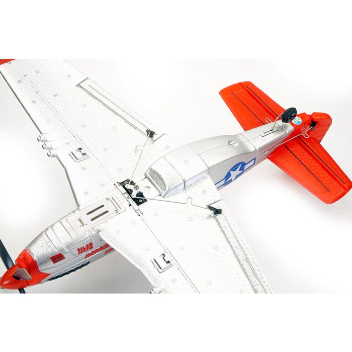 VOLANTEX P-51D MUSTANG V2 RED 4CH 400MM BRUSHED W/GYRO RTF