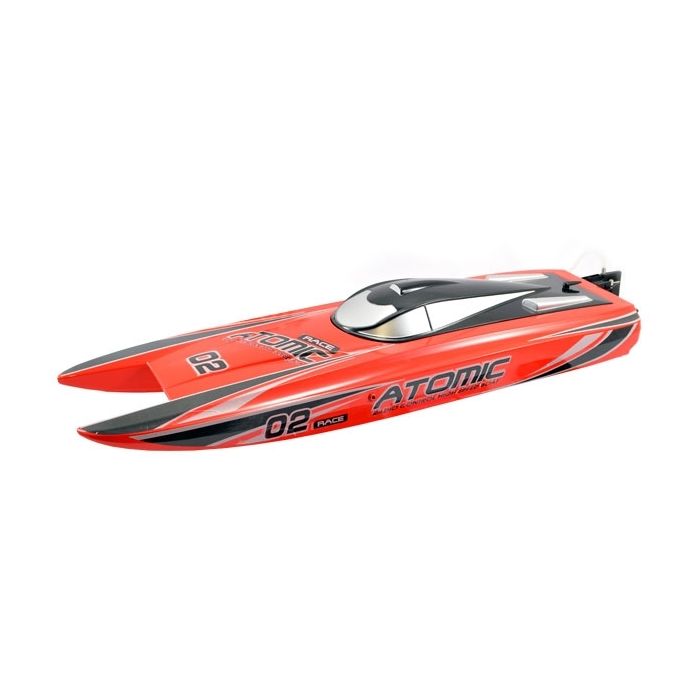 Volantex Racent Atomic 70cm Brushless Racing Speed Boat ARTR Red no Bat/Chg