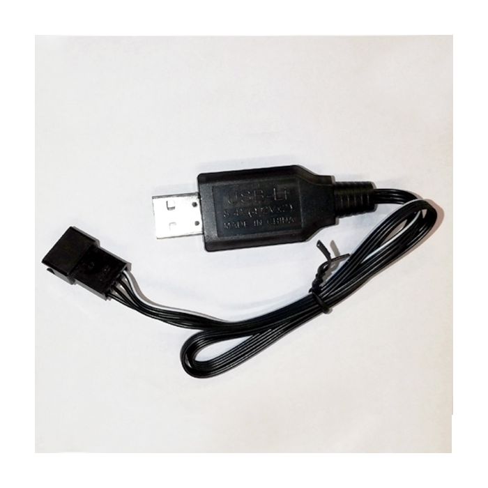 Volantex Vector 28/Tumbler/Claymore 7.4V USB Charger with New Black Plug