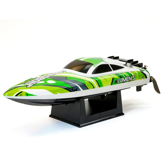 Volantex Arrobolt Lumen SR40 (400mm) Brushless RTR RC Boat w/Lights *EU* – Green