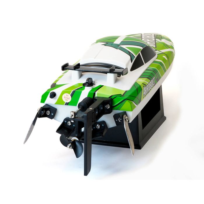 Volantex Arrobolt Lumen SR40 (400mm) Brushless RTR RC Boat w/Lights *EU* – Green