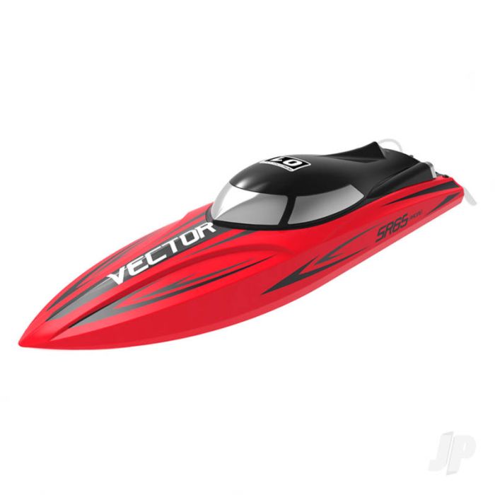 Volantex Vector SR65 Brushed RTR RC Racing Boat (Red)