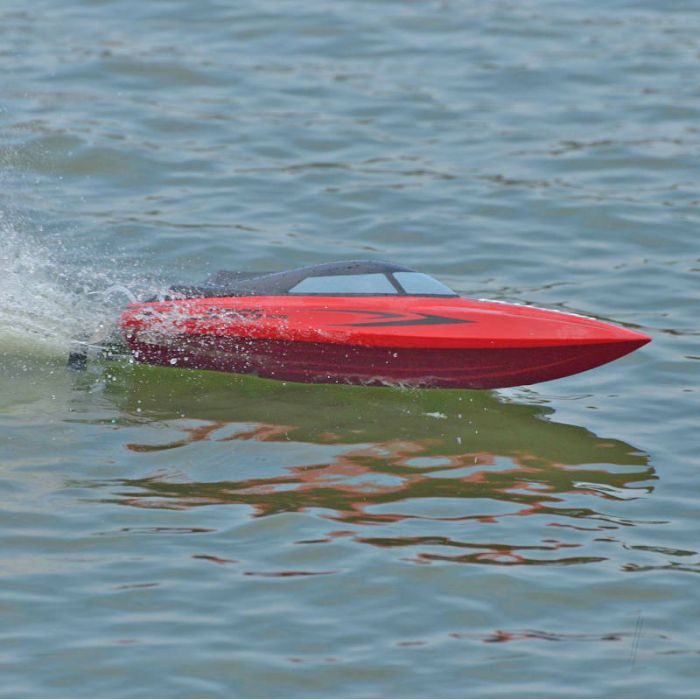 Volantex Vector SR65 Brushed RTR RC Racing Boat (Red)