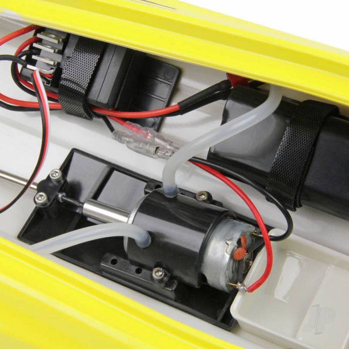 Volantex Vector SR65 Brushed RTR RC Racing Boat (Yellow)