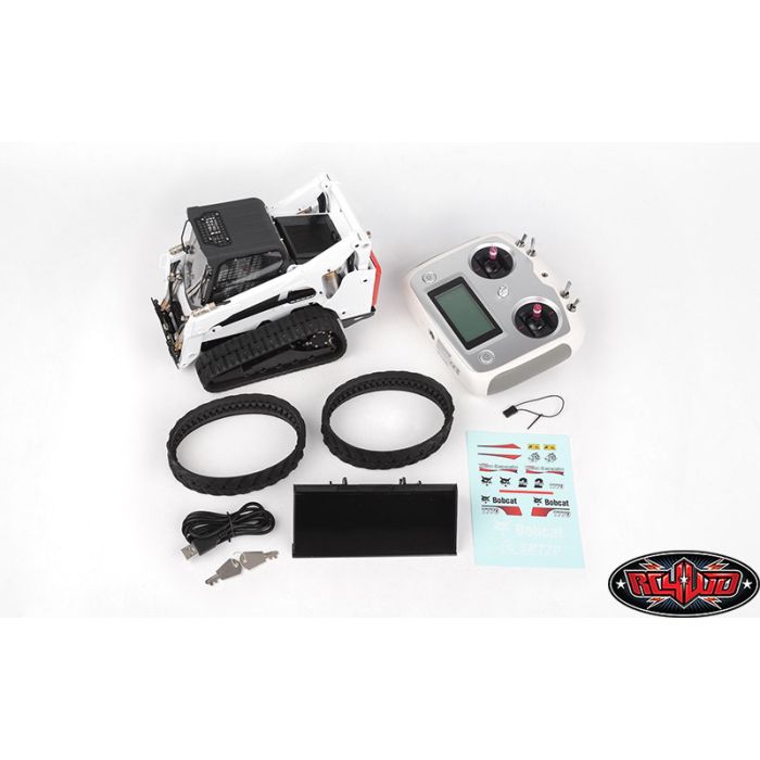 RC4WD 1/14 R350 RC Metal Hydraulic Bobcat Skid Steer Compact Track Loader