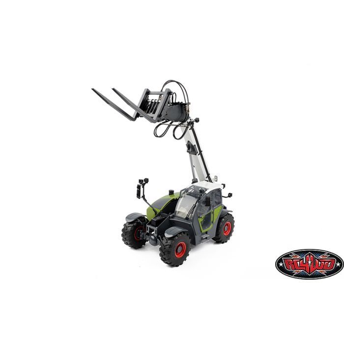 1/14 Grabber Telehandler Telescopic Metal Hydraulic RC Forklift w/ Accessories