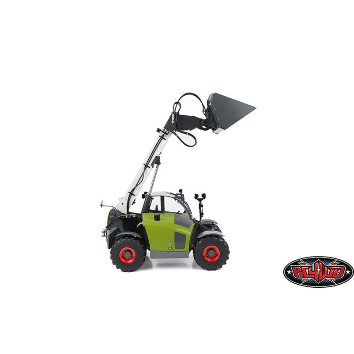 1/14 Grabber Telehandler Telescopic Metal Hydraulic RC Forklift w/ Accessories