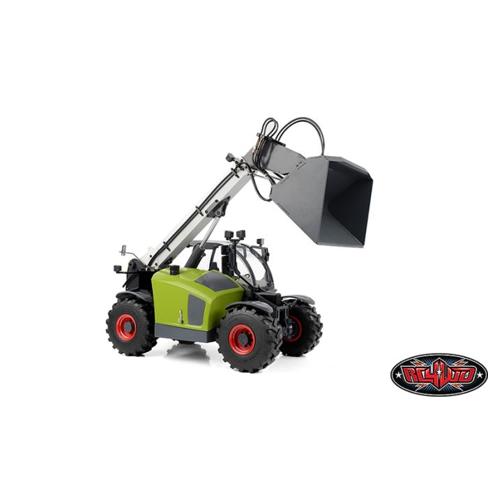 1/14 Grabber Telehandler Telescopic Metal Hydraulic RC Forklift w/ Accessories