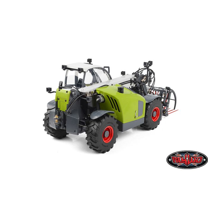 1/14 Grabber Telehandler Telescopic Metal Hydraulic RC Forklift w/ Accessories