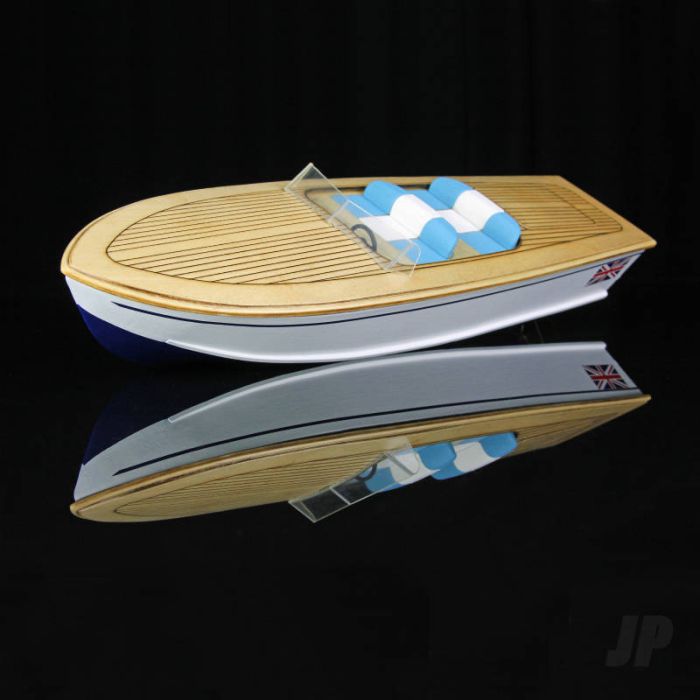 Riviera Motor Boat (410mm) | Wood RC Model Boat Kit