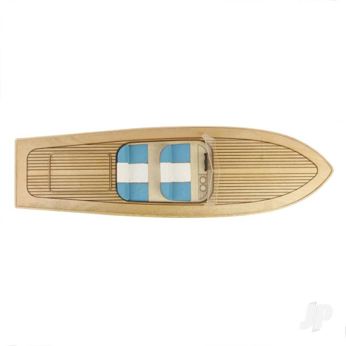 Riviera Motor Boat (410mm) | Wood RC Model Boat Kit