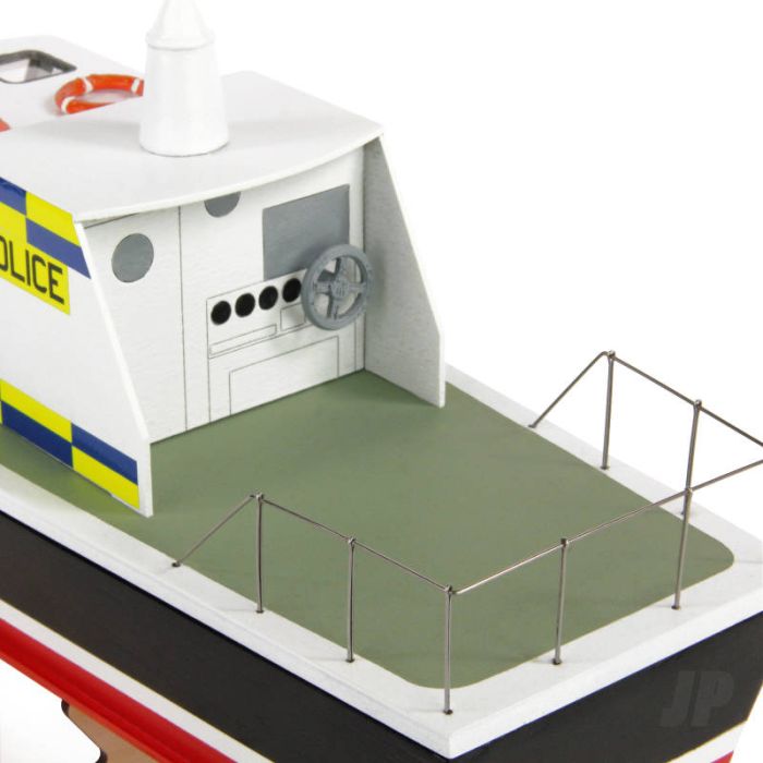 Humphrey Police Launch Boat (410mm) | Wood RC Model Kit