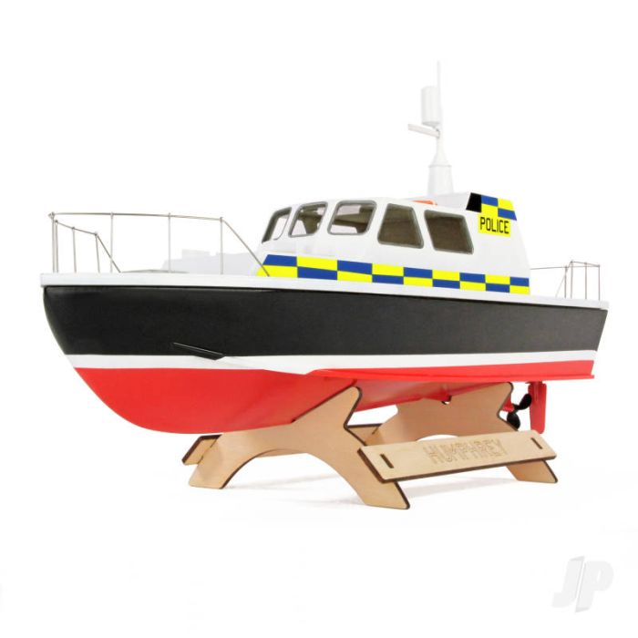 Humphrey Police Launch Boat (410mm) | Wood RC Model Kit
