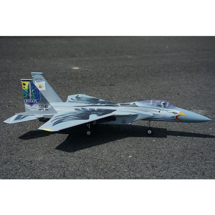 XFLY F-15 Eagle (710mm) ARTF (no Tx/Rx/Batt/Cgr) Twin EDF RC Fighter Jet – Grey