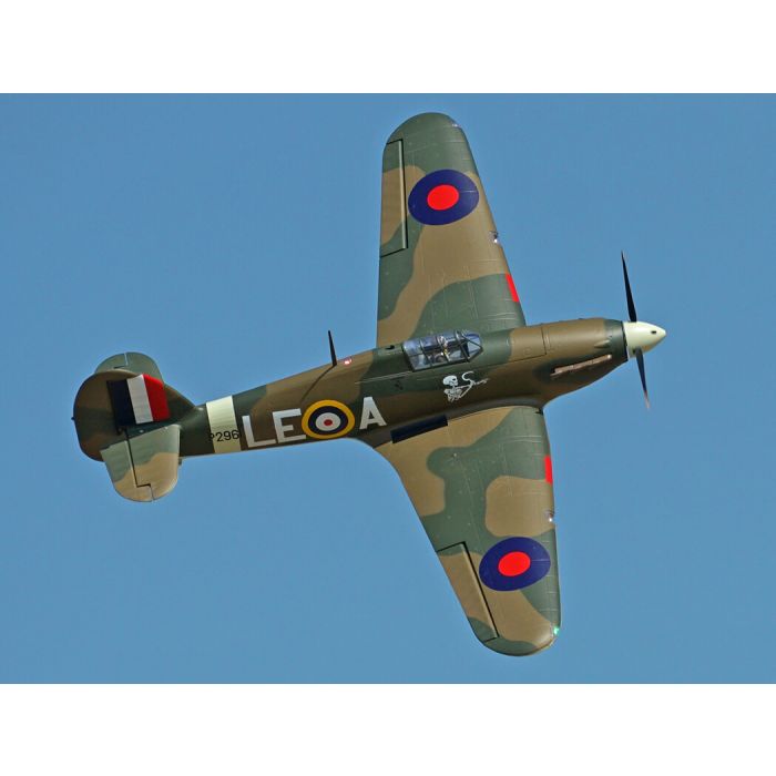 Xfly Hawker Hurricane Mk1 ARTF (no Tx/Rx/Batt) RC Plane – Brown