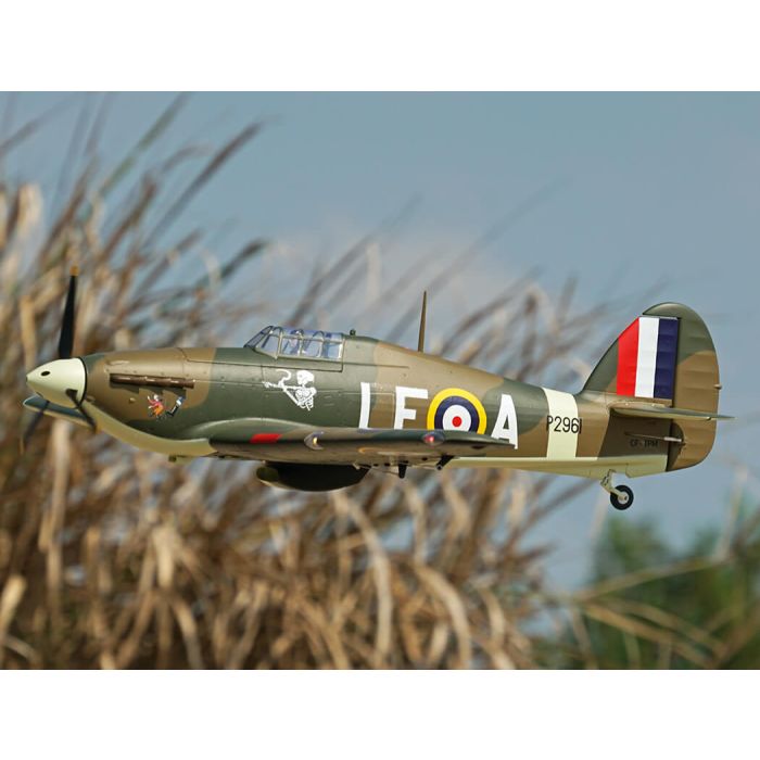 Xfly Hawker Hurricane Mk1 ARTF (no Tx/Rx/Batt) RC Plane – Brown